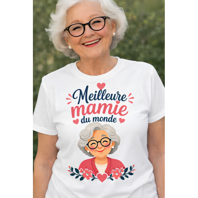 Tshirt meilleure mamie