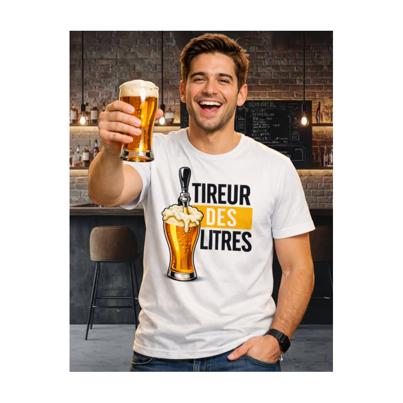 T-shirt Tireur des litres