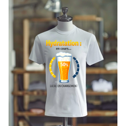 T-shirt Hydatration en cour