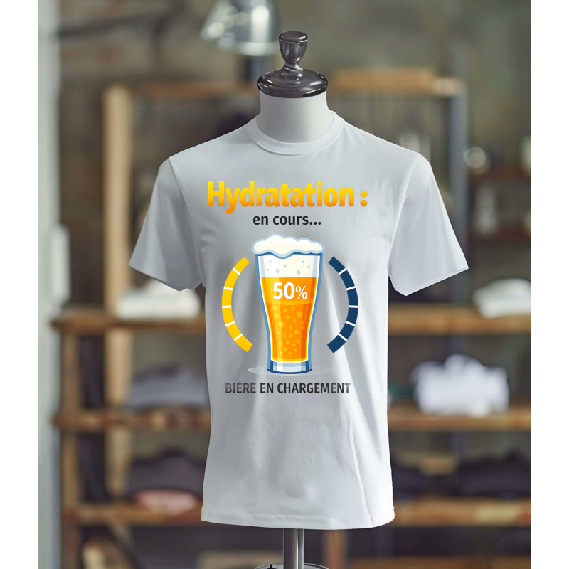 T-shirt Hydatration en cour
