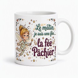 Mug Le matin je suis une...